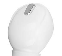Pilipane Single Bluetooth Wireless Earbud Mini Invisible Bluetooth 5.0 Headphone with CVC8.0 Noise Cancellation for Sports Working Ergonomic Design Lightweight Comfortable Fit (White)