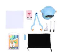 Pilipane Smart Drawing Robot Educational Painting Toy Cute ABS Drawing Machine with 100 Cards 12 Color Pens for Kids Boys Girls Ages 5+