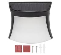 Pilipane Solar Wall Light Outdoor Smart Sensing Garden Decoration Lamp for Yard Fence Warm Light ABS PC Material 10x10cm