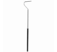 Pilipane Stainless Steel Extensible Telescopic Snake Reptile Catcher Capture Hook Tool Durable Lightweight Portable Ergonomic Design for Safe Snake Handling and Reptile Control (100cm)