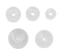 Pilipane Watch Movement Holder Pad Professional Rubber Repair Cushion Set Assorted Sizes for Watchmakers and Jewelers 5pcs 20mm to 35mm (Clear)