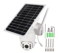 Pilipane Waterproof Surveillance Camera and Wireless PTZ Camera, Intelligent Solar Energy Alert PTZ Camera - WiFi Night Vision Surveillance System,
