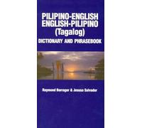 Pilipino-English/English-Pilipino Dictionary & Phrasebook (Hippocrene Concise Dictionary)