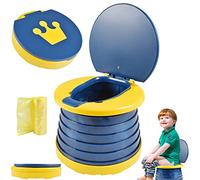 PiliStar Travel Potty 2-in-1 Portable,Travel Foldable Potty,Potty for Children Baby,Children's Toilet Seat,Outdoor Toilet Seat,Potty Folding Toilet,Portable Travel Folding Potty, for Baby Training