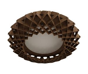 Pilke - Signature P65 Ceiling Lamp, Brown - Brown