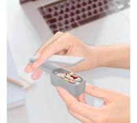 Pill - 3.15 Inch PLA Pill Box | Portable Medicine Storage Case for and Tablets | Pilsspender - Travel Pilholder with Secure Lids and Easy to Open Design