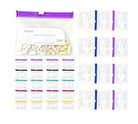 Pill Bag for On the Go Waterproof Travel Tablet Organiser