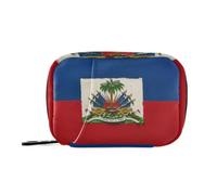 Pill Bags Pill Cases Organizers for Purse Haiti Flag Haitian National