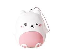 Pill Box - 1 x Travel Pill Organizer, Multi-Compartment Bear , Cute Weekly Travel Container | Pill Storage for Women Kids B