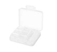 Pill Box 7 Day Weekly Pill Container, Small ill Dispenser | Travel Storage System, Compact Pill Solution for Supplements Fish Oil Daily Use