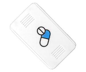 Pill Box, Airtight Dispenser with Compartments - Travel Pill Box Holder for in the Bag | For Fish Oil Supplements Suitable For Daily Building And Weekend