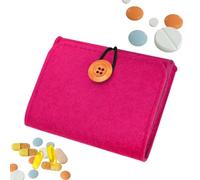 Pill Box | Daily Storage Case | 7 Day Pill Holder Storage Containers | for Home Office School Camping Outdoor Sports Vacation Men Women Elderly Kids Family