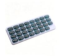 Pill Box Monthly | Medicine Storage Case | Small Medicine Container | for Adults Seniors Travelers Daily Routine Home Office Travel Gym Camping Vacation Business Trip
