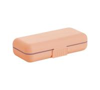 Pill Box - Pocket Pill Dispenser Box Made of PP Silicone | Pocket Size Container with 8 Compartments for Daily Pill | Portable Storage Box for Medications | Daily Bag Case for Ges