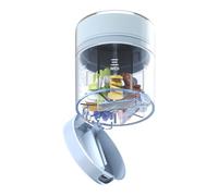 Pill Box Portable Pill Box Multi-Compartment Organizer Compact Storage Container Compact Pill Holder Pocket Design for Family Friends Camping Travel Conten Box