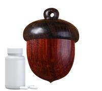 Pill Box - Portable Travel Size Pill Box, Pretty Travel Container, Medicine Dispenser, Jewellery Accessories, Pill Dispenser for Daily Use, 1.18 x 0.87 x 0.87 Inches