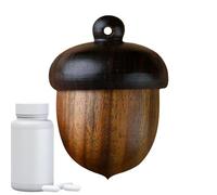 Pill Box - Portable Travel Size Pill Box, Pretty Travel Container, Medicine Dispenser, Jewellery Accessories, Pill Dispenser for Daily Use, 1.18 x 0.87 x 0.87 Inches