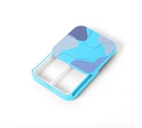 Pill Box Square Portable Travel Pill Case Plastic Medicine Box for Travel Medication Portable for Vitamin Sugar Bag Purse Handbag