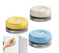 Pill Box | Transparent Automatic Closure Medication Container | Traveling Pill Storage Case | for Men Women Boys Girls Youth Teens Home Business Trip Hotel School