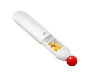 Pill Box Travel Accessories Distriber with Reusable Compressors in Life Stage for Pill Tablet Planning for Control Box Control Dosage