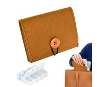 Pill Box | Weekly Fashion Large Capacity Storage | 7 Day Pill Organizer & Supplement Holder | For Home Office School Camping Outdoor Sports Vacation Men Women Seniors