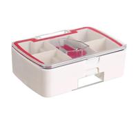 Pill Box with Cutter | Pill Cutter and Grinder for Small Medicine Cases, Pill Cutter for Small or Large Pills, Supplement Dispenser Holder for Small Medium Cases