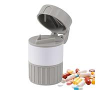 Pill Breaker, Tablet Cutter, Tablet Chip Chopper with Pill Storage, 4-in-1 Pulveriser, Tablet Crusher, Pill Crusher, Pill Crusher and Grinder, Drinking Cup