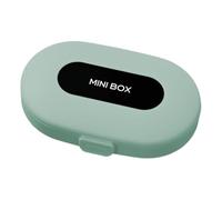 Pill Case - Daily Pill Planner, Portable Medicine Box | 6 Compartments Small Pill Caste, Pill Container, Daily Medicine Planner
