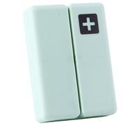 Pill Case for Handbag - Foldable 7 Day Pill , Daily Pill Box Organizer with 7 Compartments, Closure System, Travel Size Holder | Pill Organizer for Managing Traveleme