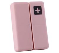 Pill Case for Purse - Magnetic Foldable Pill Organizer | Magnetic Design, Portable Weekly Pill Organizer Dispenser Availer 7 Day Storage Headsets