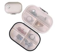 Pill Case - Mini Lightweight Travel Storage Box | 7 Portable Medication Holder Compartments Daily Vitamins, Fish Oil, Sorting Supplements at Home or During the Day