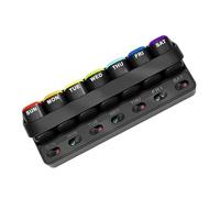 Pill Case, Pill Container Daily Organizer Holder - Travel Box Dispenser Tray for Women Portable to manage your daily supplements with ease in this travel-friendly pill organizer. Designed for men