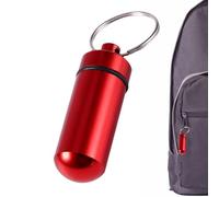 Pill Case - Pocket Pill Case Keychain - Small Portable Pill Organizer