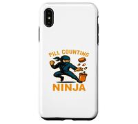Pill Counting Ninja Funny Pharmacy Pharmacist Technician Case for iPhone XS Max