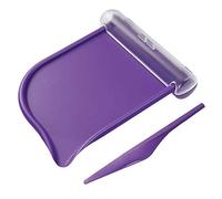 Pill Counting Tray with Spatula Clear Chute Cover for Prescription Medication Vitamin C E Fish Oil Pill Counter Medicine Tablet Count