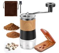 Pill Crusher, Grind Pills to Fine Powder, with Pill Cutter for Small and Large Medication and Vitamin Tablets with Storage Compartment - Great for Feeding Tube, Kids, Pets, Elderly - Ideal for Travel