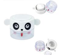 Pill Crusher Pill Grinder, 2-in-1 Pill Crusher with Storage Container, Fine Powder Grinder for Kids Adults Pets, Easy-Twist Design & Portable for Travel, BPA Free