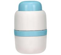 Pill Cutter, 1/2 1/4 Divider Pill Splitter with Stainless Steel Hidden Blade, Portable Tablet Cutter with Storage