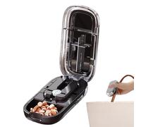 Pill Cutter - Coupe-Comprimé | Coupe Minicompresses Portable Organisateur, Hebdomadaire De Coupe En Demi Ou Quart Pour Maison Bureau Voyage Hôpital École Camping Infirmières Adultes Personnes Âgées