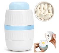 Pill Cutter Food Grade Safe Portable Multi-purpose 1/4 & 1/2 Pill Cutter Splitter for Small and Tiny Pills Cutting or Grinding