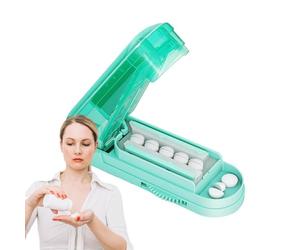 Pill Cutter for Small Pills - 4.1x1.8x1.4 Inches, Accurate Tablet Splitter, Stainless Steel | Human Pet Medication Management Elderly Care Nursing Home Hospital Pharmacy Travel Clinic Veterinary