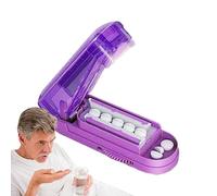 Pill Cutter for Small Pills, Accurate Stainless Steel Pill Splitter, 4.1 X 1.8 X 1.4 Inch Tablet Cutter with for Precise Cutting of Tablets for You and Your Pet