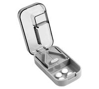 Pill Cutter, Pill Cutter for Small Pills, Tablet Cutter for Pills, Pill Cutters for Tablets Uk, Pill Splitter for Small Tablets, Pill Splitter with Blade, 3-in-1 Pill Organiser, for Child, Dog,Cat,Pet