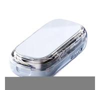 Pill Cutter - Portable Medicine Crusher | 8.5x4.5x2.2cm Tablet Pill Splitter, Multifunctional Half Or Quarter Pill Cutter For Kids Elderly Jobs For