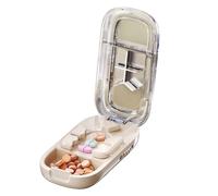 Pill Cutter - Professional Portable Pills | It Is Exactly Through Half, Third or Fourth | Practical Pill Organiser | Daily Household Supplies