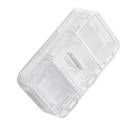 Pill Cutter-Smericio for Medicine Boxes in | Double Layer Tiny Tablet Space | 4 in 1 Cute Portable Pill for Hospital Children Work Elderly P, white, Please refer to the description, Please refer to