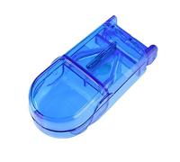 Pill Cutter Splitter for Small & Tiny Pills - Adjustable Tablet Cutter with Sharp Stainless Steel Blade, Safety Guard, Non-Slip Silicone Edge, Cuts Multiple Pills at Once for Accurate Splitting