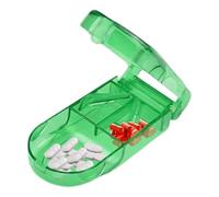 Pill Cutter Splitter - Pill Cutter and Divider with Dispenser | Compact Pill Cutter for Small Pills Pill Cutter Tool with Guard Portable Travel Pill Divider Daily Life
