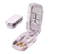 Pill Cutter With Centering Device | Portable Small Pill Cutter,Daily Supplies For Medication Travel Pets Home Exercise Pharmacy