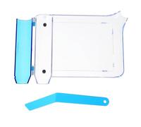 Pill Dispensing Tray Plastic Counting Spatula with Pharmacy | Blue Finish, Ergonomic Tool Included, for Pills, Patients and Long-term Workers in Pharmacy